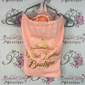 Disney parks bag peach Pink Bibbidi Bobbidi Boutique Bag Cinderella princess